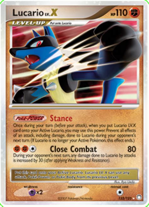 lucario lv x mysterious treasures